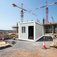 PTH Maison Modulaire Conteneurisée de 20 pieds, Maison Familiale Préfabriquée, Cabine Portable à Structure en Acier pour Usage Résidentiel, Scolaire ou Hôtelier, Garantie 5 Ans