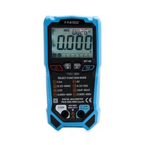 Fnirsi MT-40ดิจิตอลมัลติมิเตอร์อัจฉริยะ4000นับเป็นความจริง RMS AC DC แรงดันไฟฟ้า600V ความจุโอห์ม Hz NCV ทดสอบสายสดช่วงอัตโนมัติ - Product Image 1