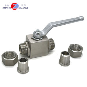 새로운 도착 Zhongye YJZQ-J6W 수동 고압 탄소강 볼 밸브 31.5MPa 용접 파이프 수 스레드 유압 시스템 OEM - Product Image 5