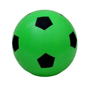 Bola mainan olahraga tiup PVC berpola kustom kualitas baik