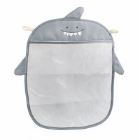Sac de rangement en filet réutilisable et pratique pour jouets de bain pour enfants, taille personnalisée, accessoires de salle de bain suspendus pour baignoire bébé