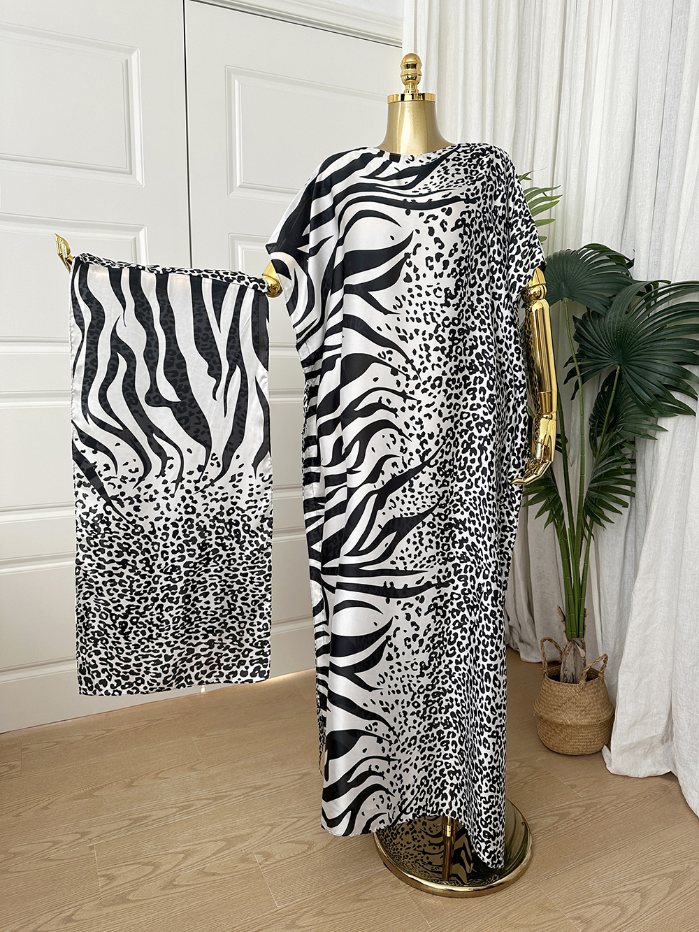 Green Zebra Print Dress - 2025 New Design Maxi Style Green Zebra Print Dress - 2025 New Design Maxi Style