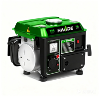 Générateurs à essence portables pratiques de qualité supérieure 4L monophasés 0,65 KW pour une utilisation domestique Solution d'alimentation