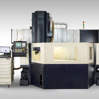 Tour CNC d'occasion UT400E économique pour la fabrication de joints, commande FANUC, double broche, structure à banc plat, centre de tournage
