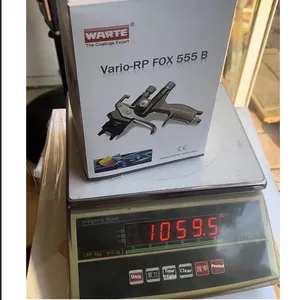 Pistola <span class=keywords><strong>a</strong></span> <span class=keywords><strong>Spruzzo</strong></span> Industriale Walther Fox555B Calibro 1.3 ad Alta Atomizzazione per Verniciatura Auto, Finitura, Olio e Vernice <span class=keywords><strong>a</strong></span> Base d'Acqua OEM - Product Image 4