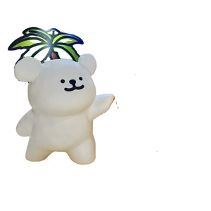 Modelo de Pato de Dibujos Animados de Fibra de Vidrio Grande y Económico, Escultura Artística Pintada a Mano, Personalizable en Tamaño/Color para Decoración de Tiendas - Product Image 1