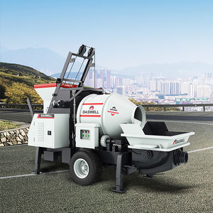 Werkseitige Lieferung Daswell Dieselmotor Betonpumpen maschine Betonmischer mit Pumpe - Product Image 2