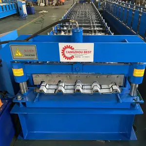 Roofing Sheet Corrugating Iron Sheet/Trim Deck Roll Forming Making Machine Cold Galvanizing Line