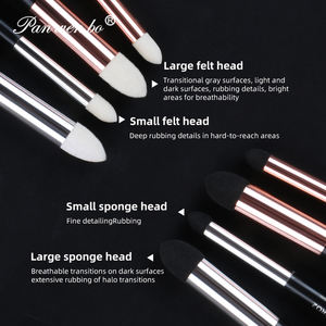 Кисть-губка Panwenbo для рисования и коррекции деталей, двухсторонняя, для смешивания и растушевки, для художников - Product Image 3
