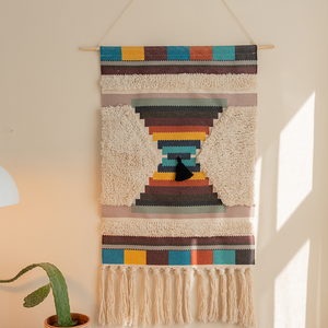 ชุดเดรสเด็กผู้หญิงผ้าฝ้ายลินินทำมือ สไตล์โบฮีเมียน สำหรับฤดูใบไม้ผลิและฤดูร้อน งานศิลปะสิ่งทอที่ปรับแต่งได้ เหมาะสำหรับรีสอร์ทและห้องนั่งเล่น - Product Image 2