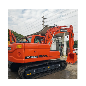 Excavatrice Doosan DX140 d'occasion 2016 Modèle 14000KG 1m Capacité du godet Moteur Boîte de vitesses Moteur Prix d'usine Engins de terrassement - Product Image 1