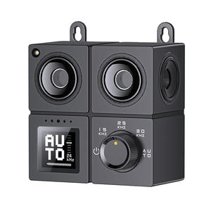 Repelente Ultrasónico para Perros de <span class=keywords><strong>4</strong></span> Cabezas, Control de Ladridos en Interiores y Exteriores, Recargable, Modo Automático, con Pantalla Intermitente, Batería de Larga Duración - Product Image 1