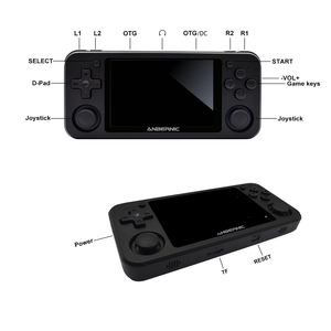 ANBERNIC-consola de videojuegos portátil RG351, pantalla IPS de 3,5 pulgadas, 64 bits, más de 2500 Juegos, reproductor Retro Para <span class=keywords><strong>PS1</strong></span>, GBA, FC, MD - Product Image 6