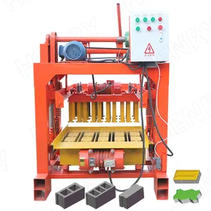 Betonleger Blockmaschine Uganda kleine manuelle Ziegelblockmaschine