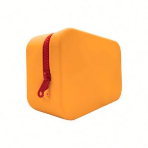 <b>Extra</b> <b>Large</b> Fashionable Women's Crossbody Shoulder Bag Waterproof Silicone Makeup Case Cosmetic Wallet Zipper Coin Purse Brush - Product Image 5