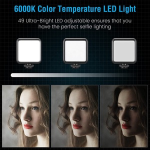Tiktok Usb stüdyo kamera fotoğraf Selfie Video konferans aydınlatma kiti Led halka ışık ile <span class=keywords><strong>Tripod</strong></span> standı - Product Image 6