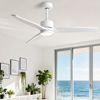 Ventilateur de plafond avec lustre, télécommande, 3CCT LED, ventilateur de plafond intérieur avec lumière, prix raisonnable OEM