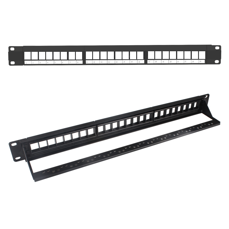 19 Cat6 24 Ports Patch Panel