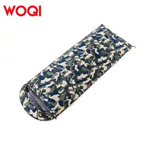 Woqi Seizoen 3-4 Warme En Koude Outdoor Camping Waterdichte Winter Camo Slaapzak Envelop Slaapzak