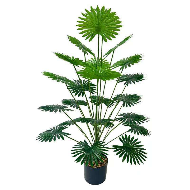 Grand éventail à 24 têtes palmier 100cm