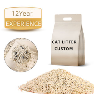 Dễ dàng làm sạch đậu nành Ngô Zeolite cát sợi tinh bột than hoạt tính thân thiện với môi đậu phụ mèo xả rác mạnh mẽ đóng cục Mùi khóa - Product Image 1