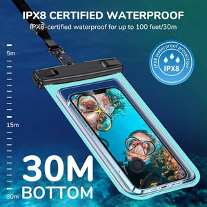 Étui de téléphone portable de haute qualité, étanche IPX8, en PVC+ABS, design tendance, taille personnalisable, logo, prix de gros - Product Image 3