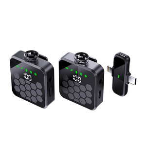 Micrófono <span class=keywords><strong>de</strong></span> Condensador Omnidireccional Profesional Inalámbrico 2.4G QY66 Hexagonal <span class=keywords><strong>de</strong></span> Alta Definición <span class=keywords><strong>para</strong></span> Estudio Musical - Product Image 4