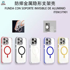 Étui invisible en aluminium pour iPhone 16 PLUS, coques de téléphone portable - Product Image 3