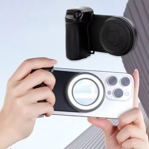 Agarre Magnético de Viaje para Teléfono con Obturador y Anillo, Soporte de Mano para Selfies Compatible con iPhone, HUAWEI y <span class=keywords><strong>Xiaomi</strong></span> - Product Image 2