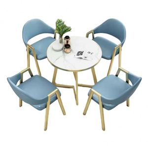 Professional Factory Fast Delivery Modern Restaurant <strong>Mdf</strong> Top Furniture <strong>Dining</strong> <strong>Table</strong> Sets With Chair <strong>Dining</strong> <strong>Table</strong> and Chairs - Product Image 4