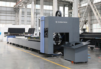 Máquina de Corte Láser de Fibra Raycus de 3000W con Enfoque Automático Serie BS-T 60220T, Cortadora Láser de Fibra CNC para Tubos Metálicos