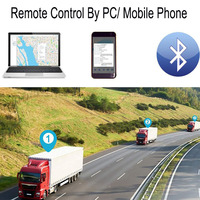 Serrure de porte intelligente électronique, pour remorque, localisation du téléphone portable et de la voiture, système de surveillance, gps, verrouillage de l'heure