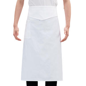 Custom Logo Black White Pink Restaurant Polyester Cotton <b>Apron</b> <b>BBQ</b> Waterproof Cook Chef Kitchen <b>Apron</b> <b>for</b> Women <b>Men</b> with Pockets - Product Image 6