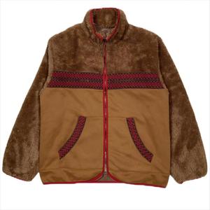 Veste en polaire sherpa imperméable d'hiver de haute qualité OEM, écologique, avec fermeture éclair, logo personnalisé, col montant surdimensionné, style polaire - Product Image 1