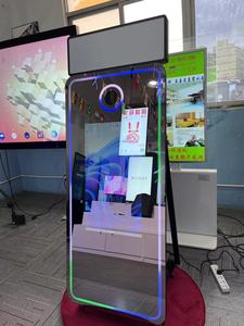 Machine de photomaton avec écran miroir de 32 pouces, intégrée pour appareil <span class=keywords><strong>photo</strong></span> reflex numérique HD, <span class=keywords><strong>Instagram</strong></span> 2024, médias sociaux - Product Image 5