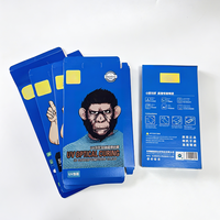 Boîtes d'emballage en papier enduit écologiques de qualité supérieure, personnalisées en gros, pour protecteurs d'écran de téléphone portable en verre, emballage de vente au détail