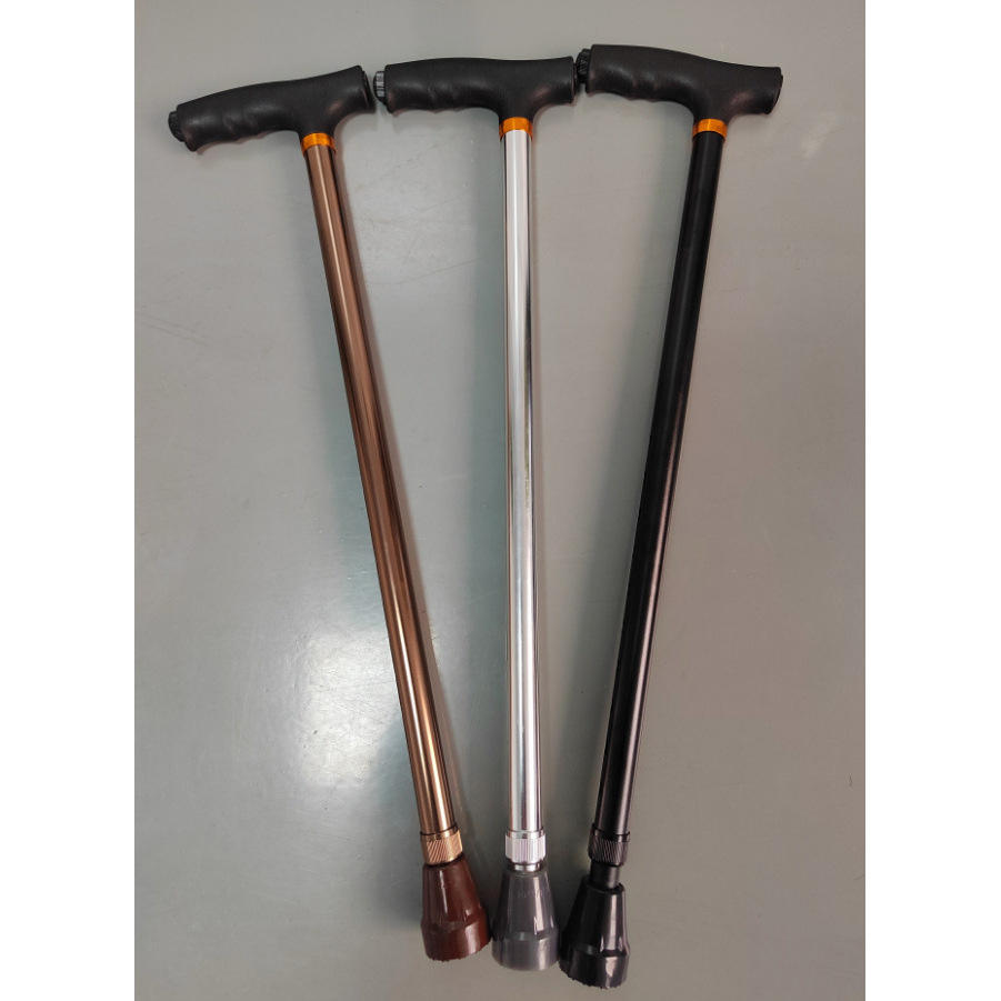 Aleación de aluminio iluminada de una sola pata - marrón