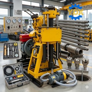 Produttore Professionale di Perforatrici a Diesel Personalizzate - Profondità Massima 200m, Mobile con Pompa a Ingranaggi e Motore in Vendita - Product Image 4