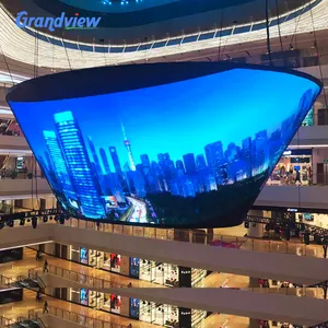 Outdoor Indoor Advertising Full Hd Video Panel Flexible Led Screen