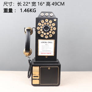 <strong>Antique</strong> Old Decorative Telephone Model - Product Image 6