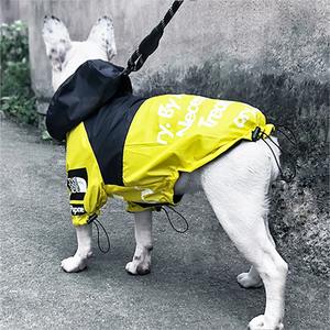 Abrigo impermeable para perros a la moda, chaqueta para exteriores con cara de perro, impermeable reflectante para perros pequeños, medianos y grandes, ropa para mascotas y gatos - Product Image 6
