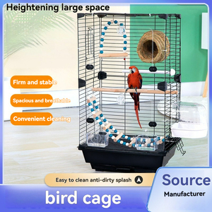 Ekolojik akıllı tasarım büyük Metal papağan Aviary Pet mağaza kanarya güvercin kuş <span class=keywords><strong>Cage</strong></span>' için üreme kafesi toptan tedarikçisi - Product Image 5