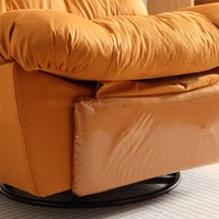 Canapé inclinable ergonomique multifonctionnel Lumio Modern Cloud en tissu avec télécommande pour salon