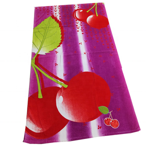 Bán Buôn Mềm Velour Bông Bãi Biển Khăn Với Kháng Khuẩn Tính Năng Tùy Chỉnh In & Private Logo Siêu Nước Thấm Thấp Moq - Product Image 1