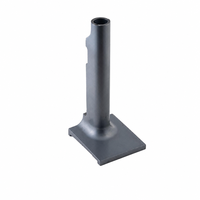 Pièces moulées sur mesure directement de l'usine, composants de précision en alliage d'aluminium OEM ODM, quincaillerie métallique finie par CNC, Fujian