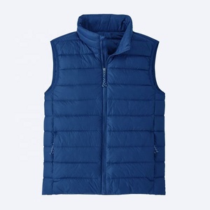 Giubbotto invernale con Design personalizzato Gilet in Nylon con imbottitura antivento stile <span class=keywords><strong>Casual</strong></span> per il freddo giacche da <span class=keywords><strong>uomo</strong></span> senza maniche - Product Image 4
