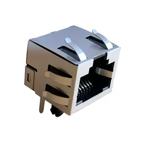 SS-60300-002 with shielded modular jack socket 8P8C Ethernet RJ45 female connector