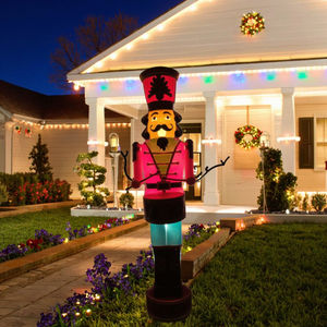 2025 panas hadiah Natal dekorasi pukulan cetakan ringan mainan tentara - Product Image 1