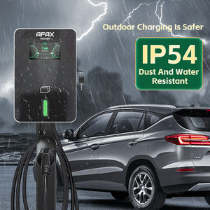 เครื่องชาร์จรถยนต์ไฟฟ้า AC 11KW สำหรับใช้ในบ้าน, ติดตั้งบนเสา, ปรับกระแสไฟได้, มาตรฐาน CE/RoHS, ใช้งานได้กับรถยนต์ทุกรุ่น - Product Image 4