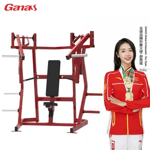 Ganas Fitness Equipment Supplier Plate Loaded Gym Equipment Strength Iso-Lateral Super Incline Press Machine